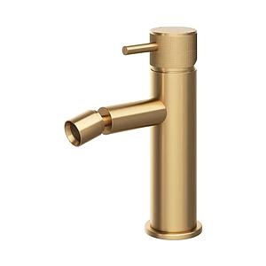 Abacus Iso Pro Mini Mono Bidet Mixer Brushed Brass