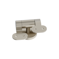 Britton Soft Close Hinges (pair) Brushed Nickel