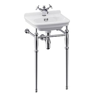 Burlington Guild Basin Stand 450mm Chrome