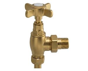 Vogue Angled Valves Matt Gold
