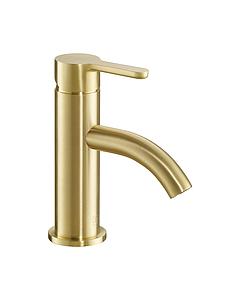Just Taps Kono Single Lever Basin Mixer Brushed Brass