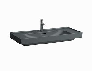 Laufen Meda Washbasin 800 X 460mm - 1 Tap Hole - Matt Graphite