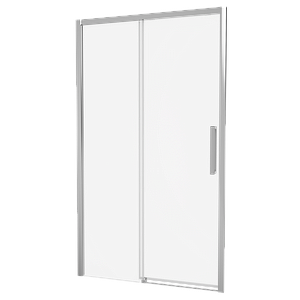 Crosswater Asura 8mm Sliding Door A 1300 Fixed Panel Chrome