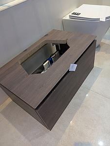 Villeroy & Boch Legato Vanity Unit Led Lighting 800mm Arizona Oak Counter Top Vanity Unit- B753l0vh - Return