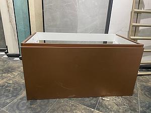 Faeber Mode 900 1 Drawer Vanity Unit Only - Rutic Bronze Wrap - Ex Display