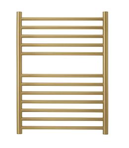 Jis Ouse 520x700 Radiator For Central Heating Brushed Brass (Steel)