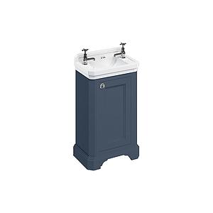 Burlington Edwardian Cloakroom Basin 2th 510 Gloss White