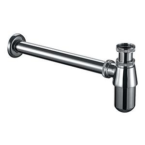 Burlington Round Bottom Basin Bottle Trap Chrome