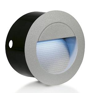 Aurora 240v Cast Aluminium Ip65 Recessed Led Wall Light White