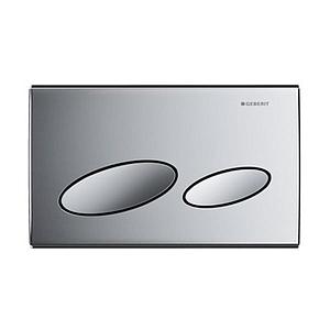 Geberit Kappa20 Flush Plate For Dual Flush - Gloss Chrome