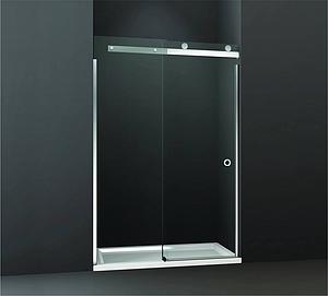 Merlyn 10 Series Sliding Door - Smoked Black Glass Left Hand 1400mm