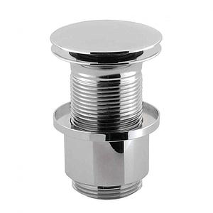 Crosswater Unslotted Basin Click Clack Waste Chrome