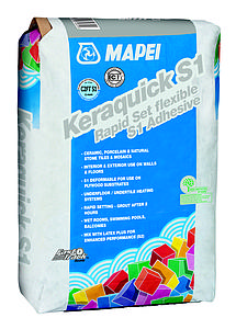 Mapei Keraquick S1 Grey Rapidset Adhesive 20kg