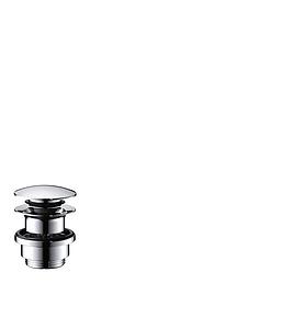 Hansgrohe Basin Waste Push Open Brasschrome