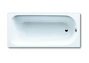 Kaldewei Saniform Plus 1700 X 750mm Bath - White - 2 Tap Hole - Twin Grip (excl. Feet & Grips) (excl. Feet)