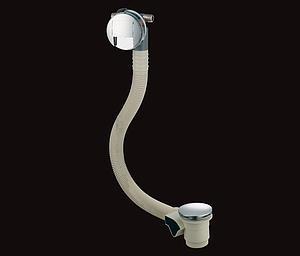 Just Taps Slimline Click-clack Bath Overflow Filler Exofil, 60cm