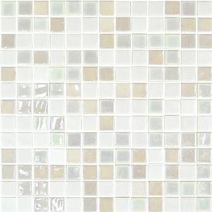 Onix Stoneglass Blends Stoneglass Opalo Blanco 333x333mm 9x Mosaic Sheets per Box