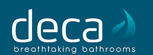 Deca Salvador Deck Mounted Concealed Waste Basin 560 X 460 No tap Hole White Inc. Freeflow Waste