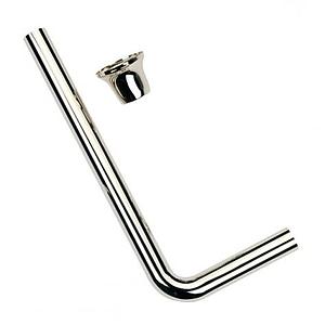 Imperial Low Level L Shaped Flush Pipe Chrome