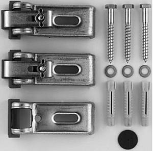 Duravit Bathtub Anchors for Mounting and Support Frames