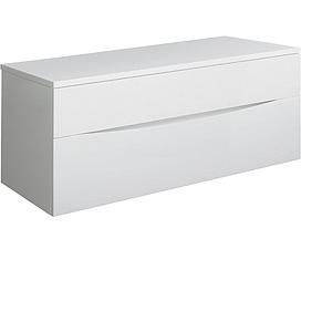 Bauhaus Glide Ii Basin Unit 1000 White Gloss 