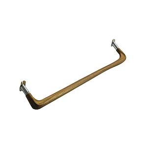 Galassia Ergo Wooden Iroko Towel Rail