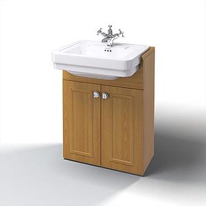 Burlington Oak Recessed Unit