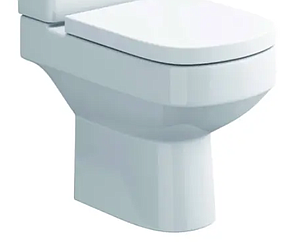 Pura Flite Ice Comfort Close Coupled Wc Bowl With Fixings