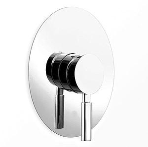 Eau Oval Chrome Concealed Bath Shower Manual Mixer Valve w/ Brass Internals - SALE