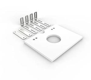 Roper Rhodes Wall Hung Frame Furniture Adapter Kit - Chrome