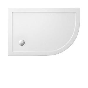 Crosswater Offset Quadrant Right Hand 35mm Acrylic Shower Tray 800 x 1200mm
