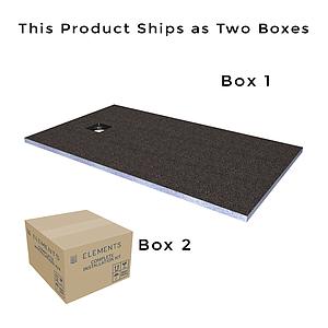 London Showers Em Shower Tray 16x9 End