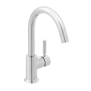 Vado Origins Mono Kitchen Mixer Single Lever Deck Mounted With Swivel Spout Chrome Plated